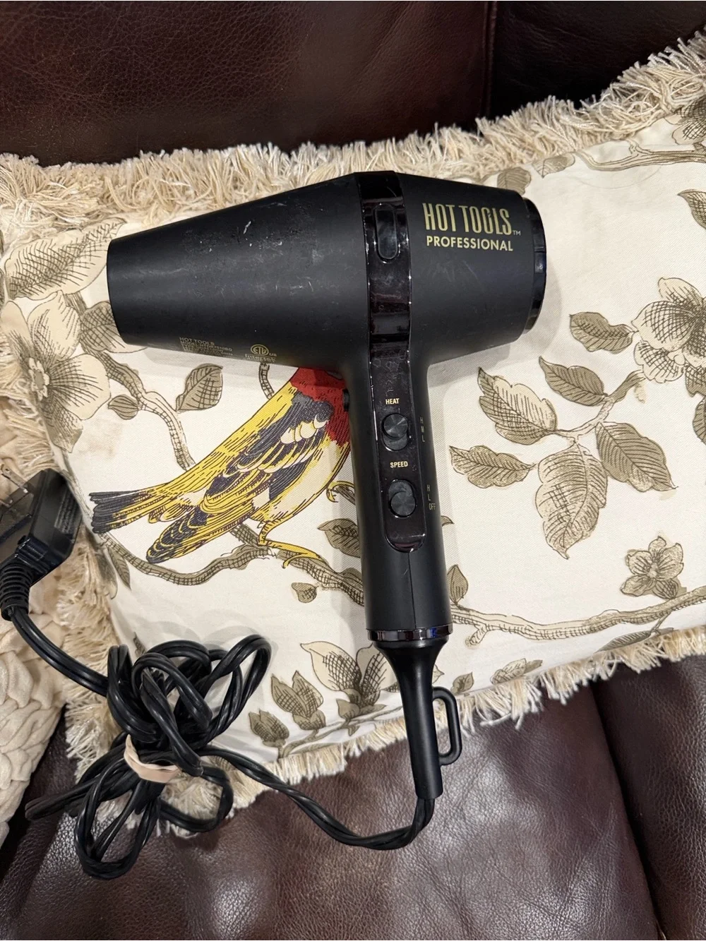 Hot Tools Professional Black Hair Dryer - Lightweight Styling Tool